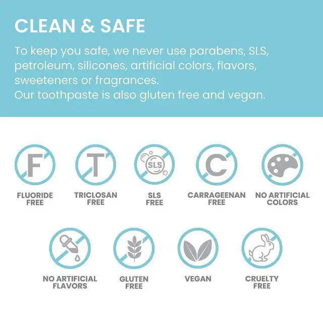 Alt view image 5 of 6 - Botanique Whitening Complete Care Toothpaste, Teeth Whitening, Fights Plaque, Fluoride Free Toothpaste, No Artificial Flavors, SLS Free, Cruelty Free, Foaming, Mint Flavor, 5.29 Oz, 1 Pack