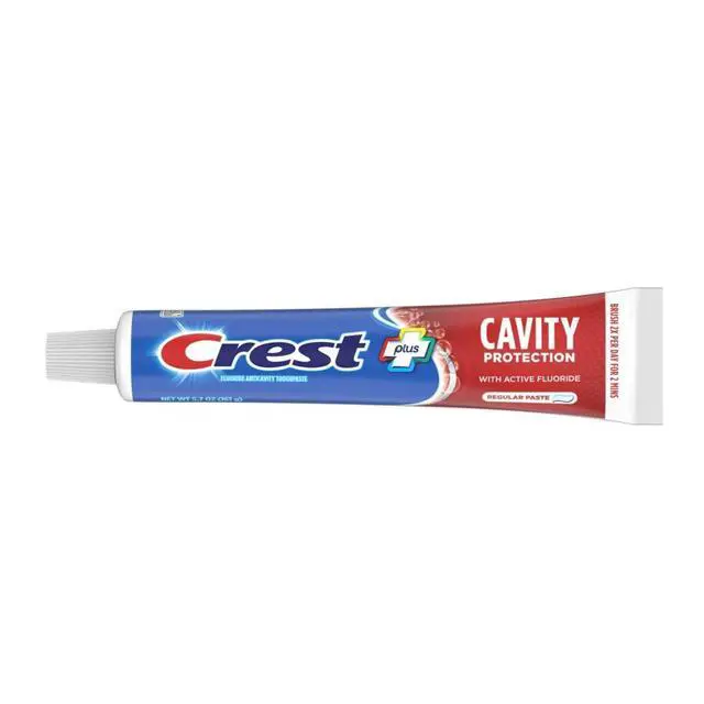 Alt view image 2 of 5 - Cavity Protection Toothpaste, Regular Paste, 5.7 Oz (Pack Of 2)