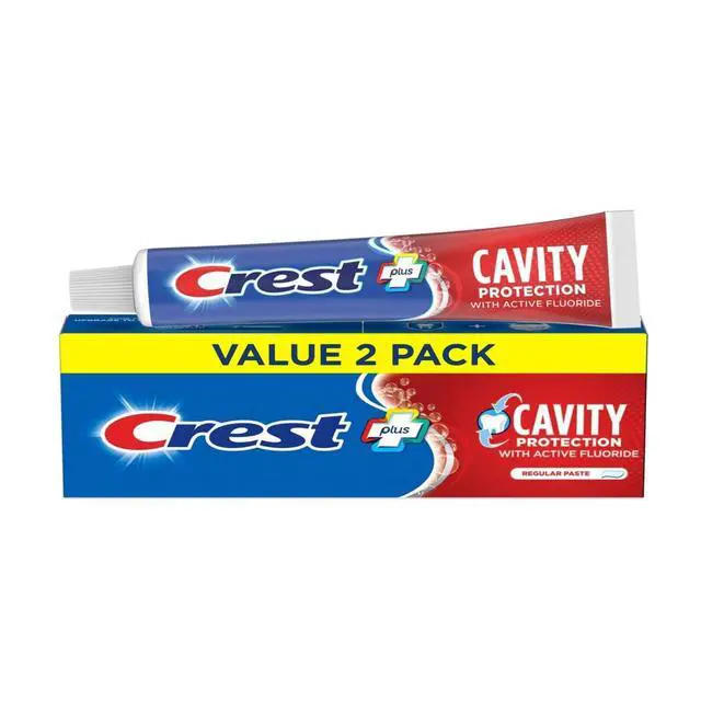 Alt view image 3 of 5 - Cavity Protection Toothpaste, Regular Paste, 5.7 Oz (Pack Of 2)