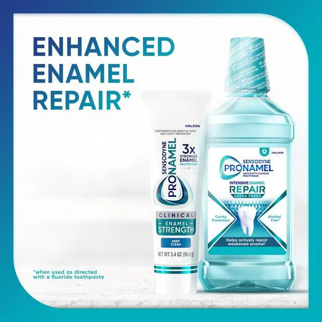 Alt view image 7 of 7 - Clinical Enamel Strength Toothpaste, Deep Clean, 2.3 oz