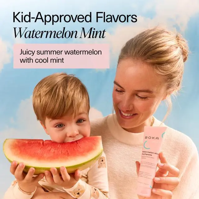Alt view image 3 of 7 - Fluoride Free Toothpaste Nano Hydroxyapatite Toothpaste - Watermelon Mint Flavor, 4 oz 1Pk