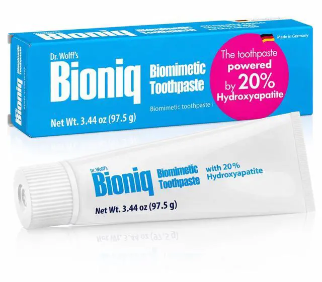 Main image of Classic 20% Hydroxyapatite Toothpaste 3.44 Oz | bioHAP and Fluoride Free Toothpaste for Daily Use, Clinically Tested, Expert for Enamel and Gum Care, 3.44 Oz 1 Pack