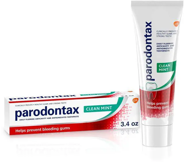 Main image of Toothpaste for Bleeding Gums, Gingivitis Treatment and Cavity Prevention, Clean mint - 3.4 Ounces