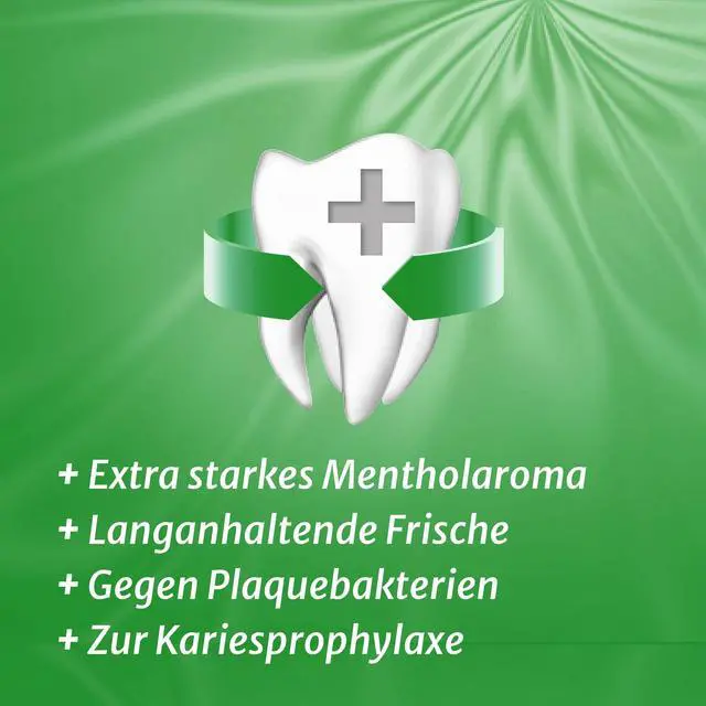Alt view image 3 of 7 - Fresh Toothpaste 75 ml (2.53 fl oz) Long-Lasting Fresh Breath Toothpaste Antibacterial Oral Care with Menthol Daily Protection German Oral Care Brand