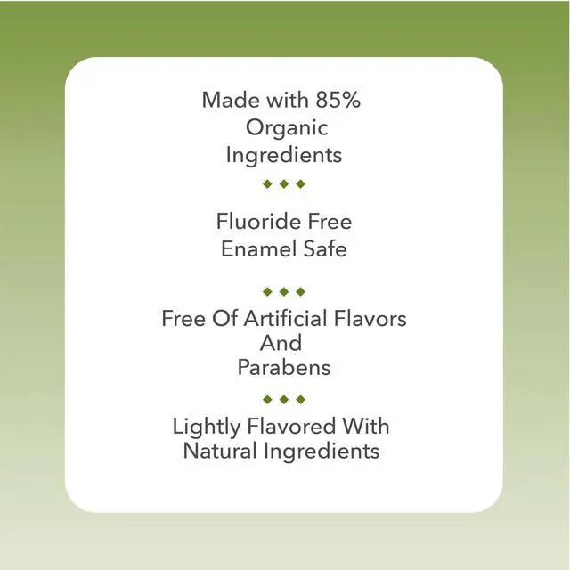 Alt view image 3 of 7 - Natural Toothpaste, Fluoride-Free, 85% Natural Ingredients, Enamel Safe, Sensitivity Free, Gentle Daily Oral Care for Clean Teeth and Fresh Breath