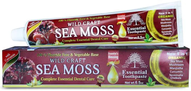 Main image of Sea Moss- 6.5 oz Pack of 1 | A Unique Blend of Sea Moss, Mushroom, Manjistha, Curcumin, Terminalia Chebula