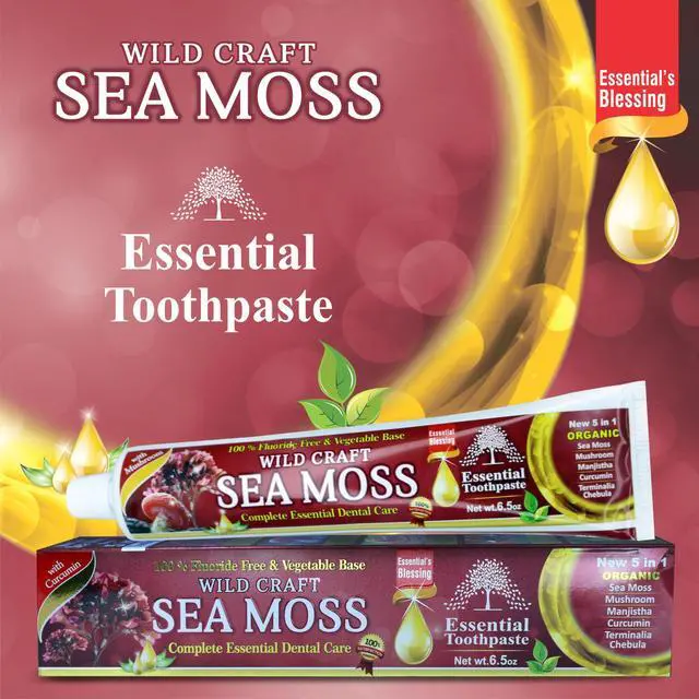 Alt view image 4 of 5 - Sea Moss- 6.5 oz Pack of 1 | A Unique Blend of Sea Moss, Mushroom, Manjistha, Curcumin, Terminalia Chebula