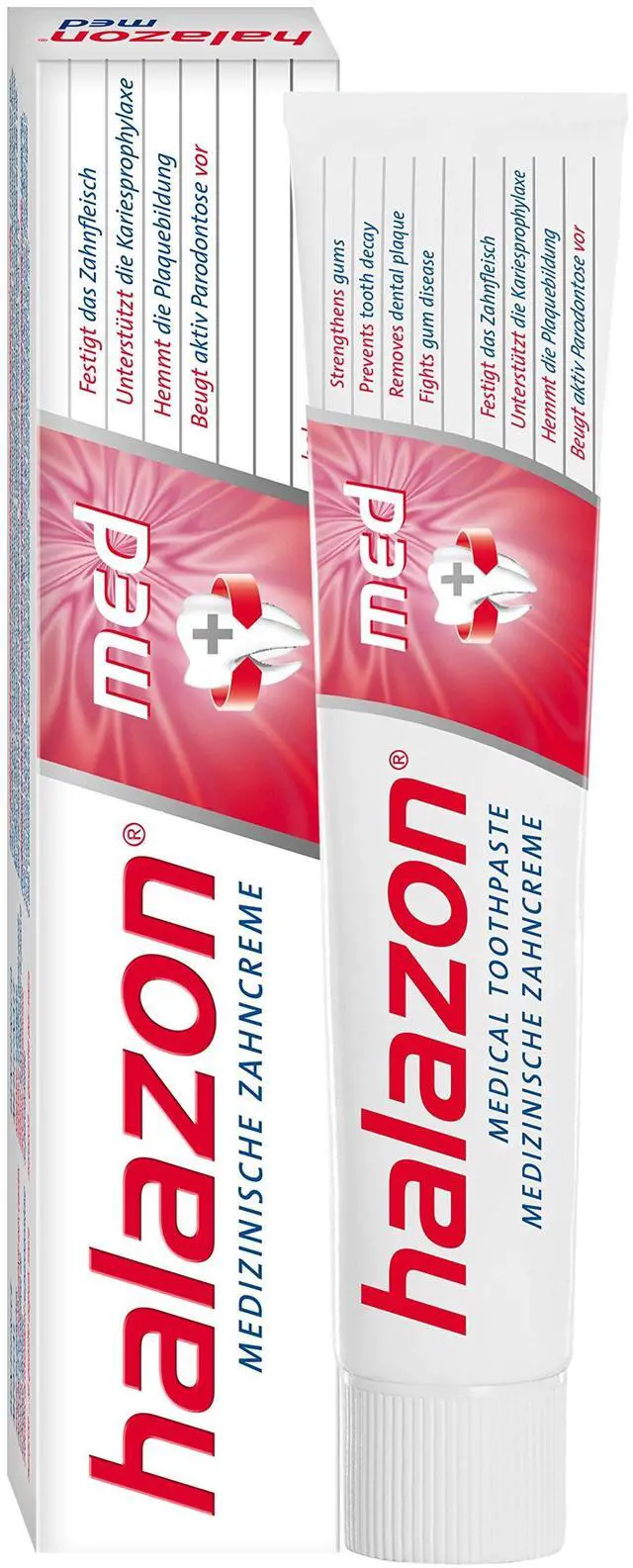 Main image of Med Toothpaste 75 ml (2.53 fl oz) Gum Care Toothpaste for Sensitive Gums Gentle Daily Oral Care Supports Gum Comfort German Oral Care Brand