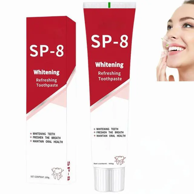 Main image of SP-8 Probiotic Toothpaste, SP8 Toothpaste Fresh Breath, Deep Cleaning Care (01)