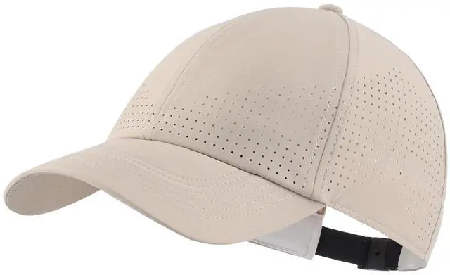Main image of Water Repellent UPF50+ Quick Dry Sun Hat Running Baseball Cap for Men Women Beach Golf Hat Light Khaki Medium
