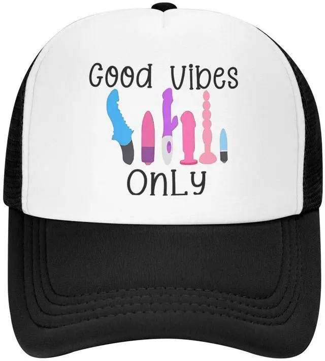 Main image of Funny Toy Trucker Hat Unisex Adult Hats Adjustable Cap for Men and Women Classic Fishing Caps Black