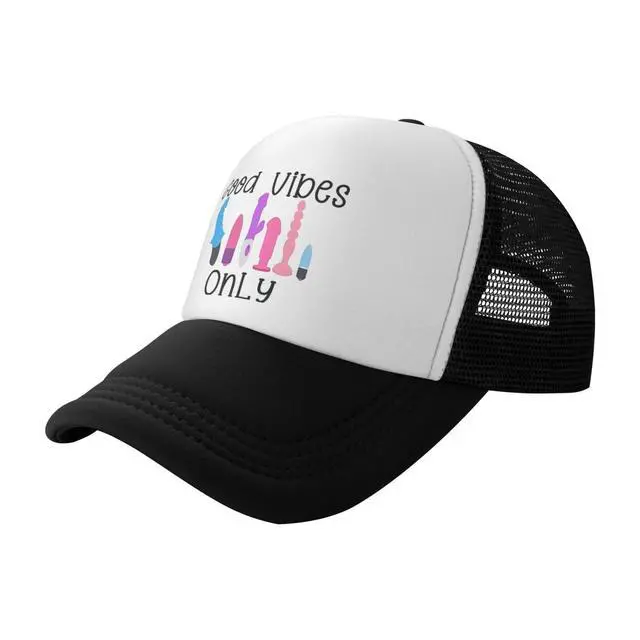Alt view image 2 of 6 - Funny Toy Trucker Hat Unisex Adult Hats Adjustable Cap for Men and Women Classic Fishing Caps Black