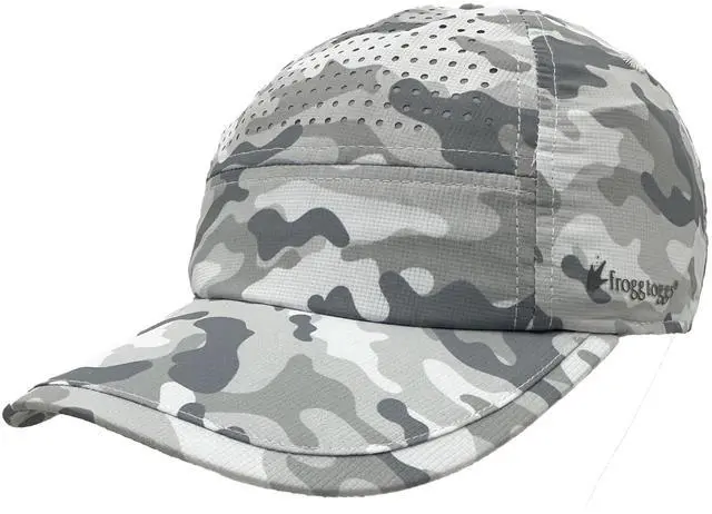Main image of Chilly Pro Cooling Hat, Instant Cooling and Sun Protection, Light Gray Camo, OS