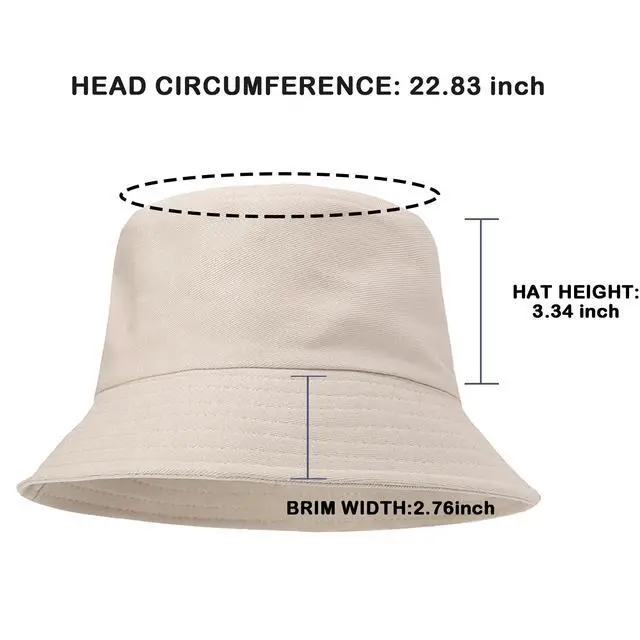 Alt view image 2 of 7 - 3 Packs Unisex Athletic Bucket Hat Solid Colors Sun Hat with UV Protection for Outdoor Sports Packable Summer Hats 3 White/Beige/Dusty Blue One Size