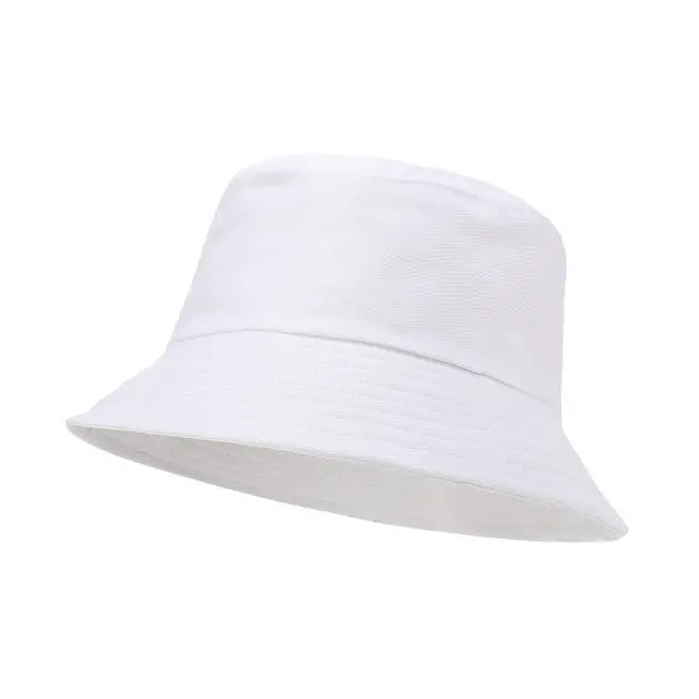 Alt view image 6 of 7 - 3 Packs Unisex Athletic Bucket Hat Solid Colors Sun Hat with UV Protection for Outdoor Sports Packable Summer Hats 3 White/Beige/Dusty Blue One Size