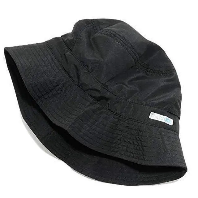 Alt view image 5 of 7 - Adult Unisex Cooling Bucket Cap Boonie Hat for for Fishing, Camping, and Kayaking with Mesh Vent and Sweatband - Large/X-Large, Anthracite