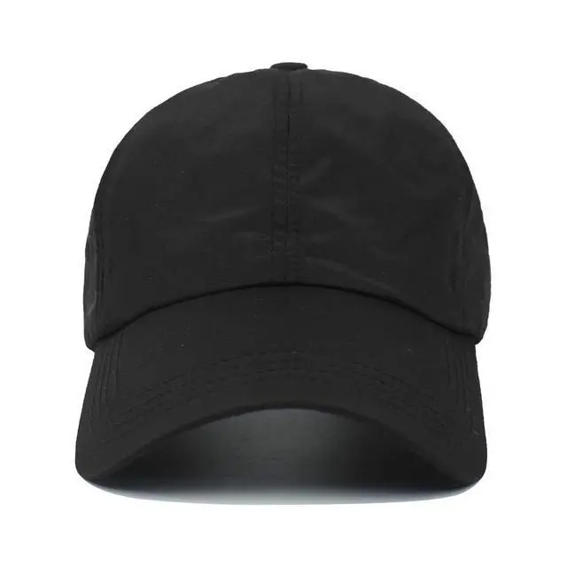 Alt view image 4 of 7 - Womens Criss Cross Ponytail Hat Quick Drying Baseball Cap Sun Hats UV Protection Sport Hat Black