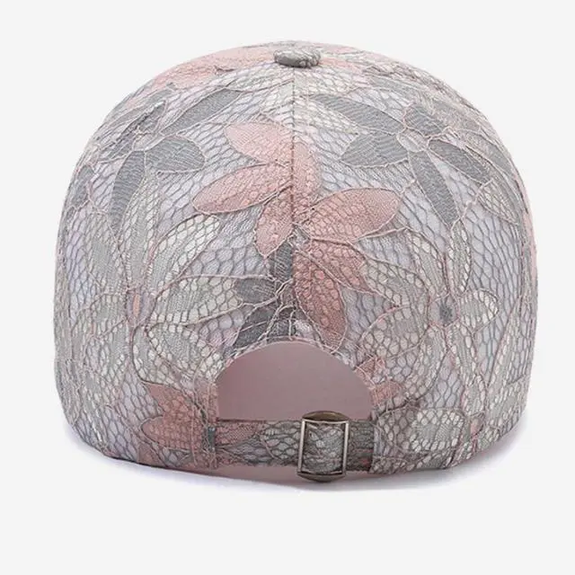Alt view image 4 of 7 - Bling Hat for Women Lace Butterfly Rhinestones Baseball Caps Hats Studded Trendy Sun Hat Sunscreen