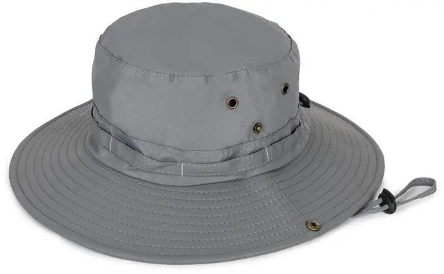 Alt view image 3 of 6 - Wide Brim Sun Hat for Men Women, UPF 50+ UV Protection Beach Bucket Hat, Summer Outdoor Safari Fishing Hats