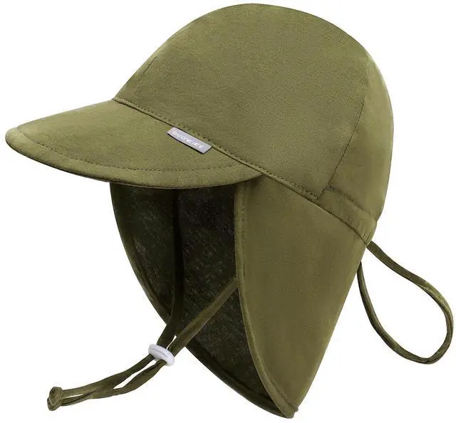 Main image of UPF 50+ Baby Sun Hat with Ear and Neck Protection - Toddler Beach Hat for Boys & Girls - Ideal for Summer Fun(6-24M)