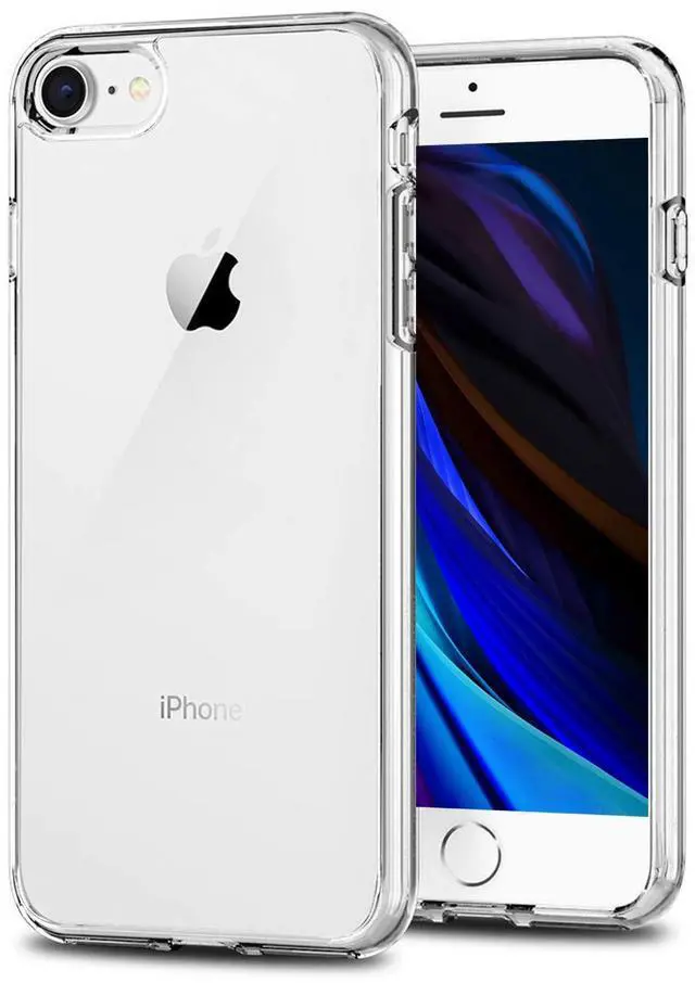 Main image of Phone Case Compatible with iPhone SE (2nd 2020 and 3rd 2022 Generation) & iPhone 7 & iPhone 8, Clear Case Shockproof Protective Bumper Slim Cover for 4.7 Inch