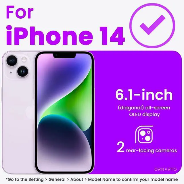 Alt view image 2 of 6 - Compatible with iPhone 14 Case 6.1, Slim Liquid Silicone 3 Layers Full Phone Covered Soft Gel Rubber Case Protective Phone Cover 6.1 Inch-Chalk Pink