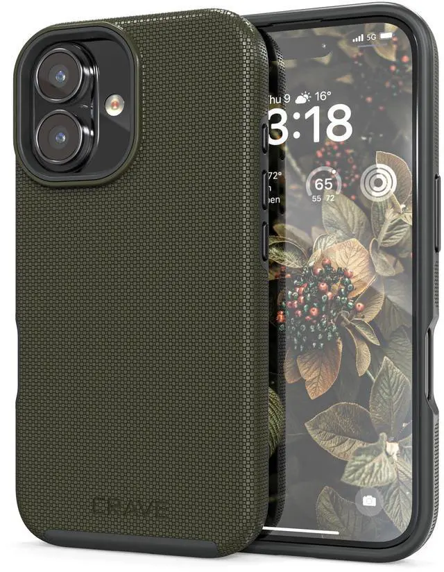 Main image of Dual Guard Compatible with iPhone 16 Case, Compatible with MagSafe Shockproof Protection Dual Layer Case for Apple iPhone 16 (6.1") - Sage
