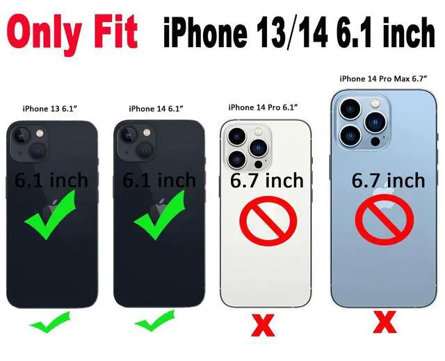Alt view image 3 of 7 - for iPhone 13/14 Case 6.1 inch,Flower Design Cute Clear for Women Girls with 360 Degree Rotating Ring Kickstand Soft TPU Shockproof Cover Rose Butterfly