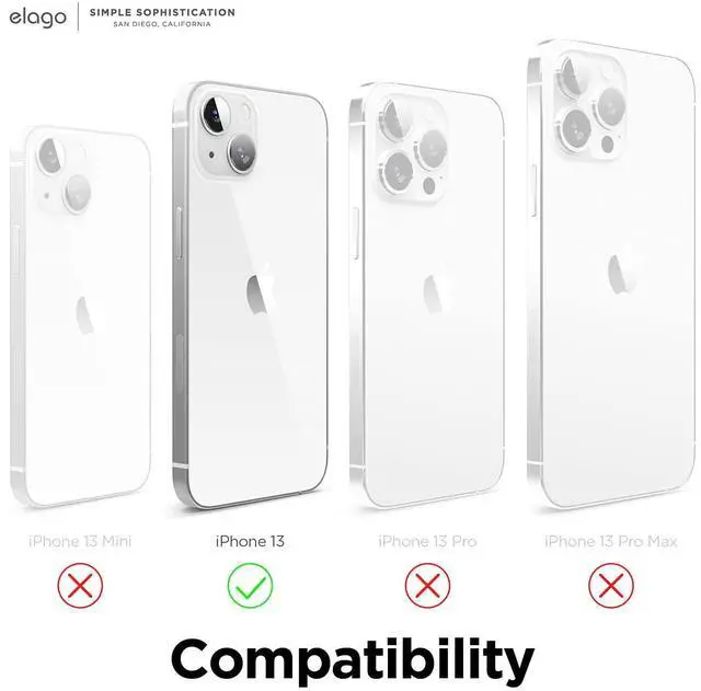 Alt view image 5 of 7 - Compatible with iPhone 13 Case, Liquid Silicone Case, Full Body Screen Camera Protective Cover, Shockproof, Slim Phone Case, Anti-Scratch Soft Microfiber Lining, 6.1 inch (Lovely Pink)