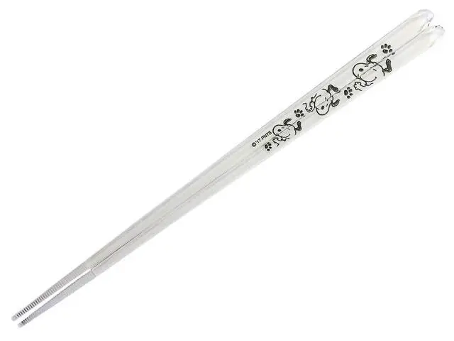 Alt view image 2 of 2 - Kaneshotouki Peanuts Snoopy Color Face Halo Clear Chopsticks 402521