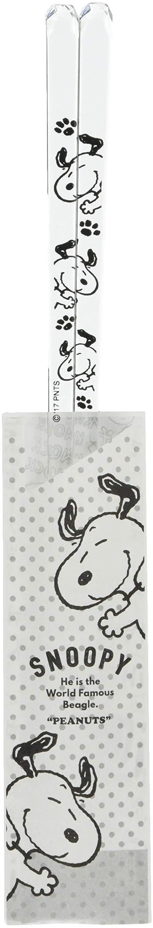 Main image of Kaneshotouki Peanuts Snoopy Color Face Halo Clear Chopsticks 402521