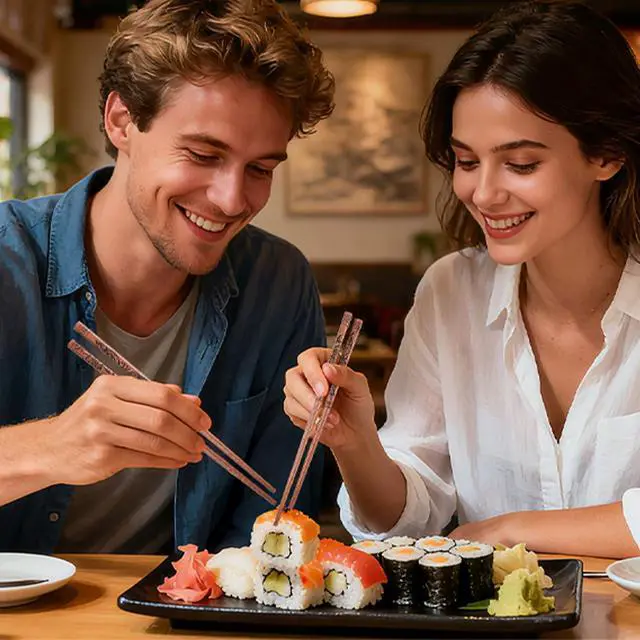 Alt view image 5 of 6 - 10 Pairs Dragon and Phoenix Chopsticks, Reusable Chopsticks Dishwasher Safe, Ideal for Asian Dishes Sushi, Rice, Noodles