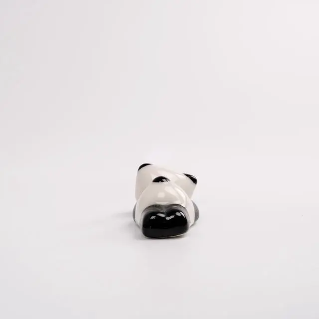 Alt view image 6 of 7 - 8 Pcs Cute Ceramic Panda Chopsticks Rest Rack Stand Holder for Chopsticks, Ceramic Ware Chopsticks Stand Rest Rack, Matcha Scoop Holder Rest, Gift Suitable For Everyone