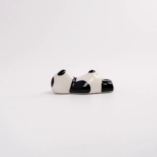 Alt view image 7 of 7 - 8 Pcs Cute Ceramic Panda Chopsticks Rest Rack Stand Holder for Chopsticks, Ceramic Ware Chopsticks Stand Rest Rack, Matcha Scoop Holder Rest, Gift Suitable For Everyone