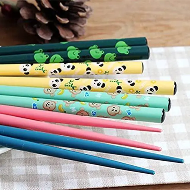 Alt view image 6 of 6 - Handmade Japanese Chopsticks Reusable Natural Wooden Chopstick with Box, 5 Pairs Gift Set