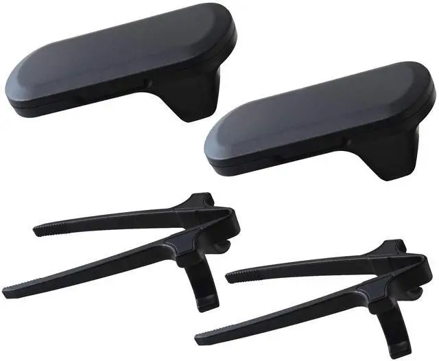 Main image of Finger Chopsticks Black, Ergonomic Finger Snacking chopsticks, Set of 2 with Portable Storage Cases, Gamer Chopsticks, Perfect for Snacking on Chips, Nuts, and Popcorn