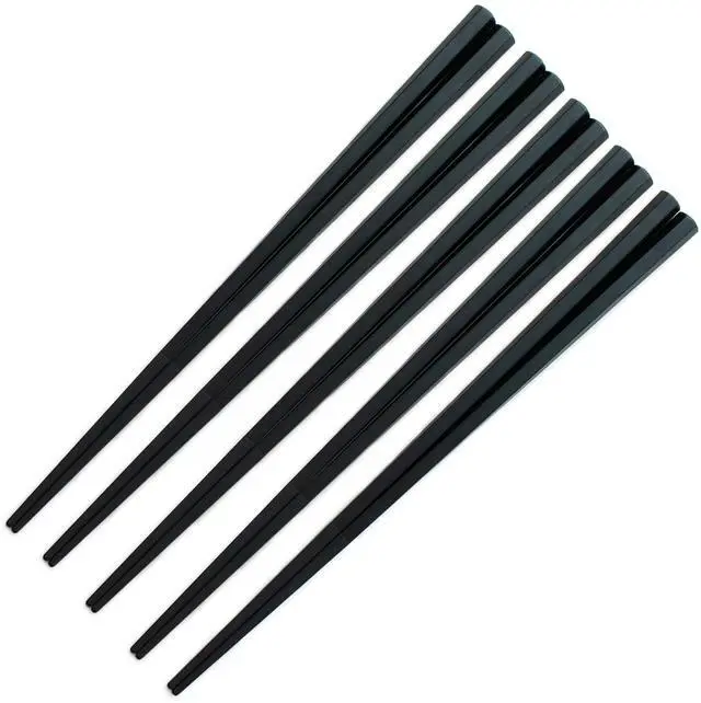 Main image of Himawaridou Hexagonal Resin Chopsticks, Lightweight and Easy to Use, Made in Japan, 9.1 in