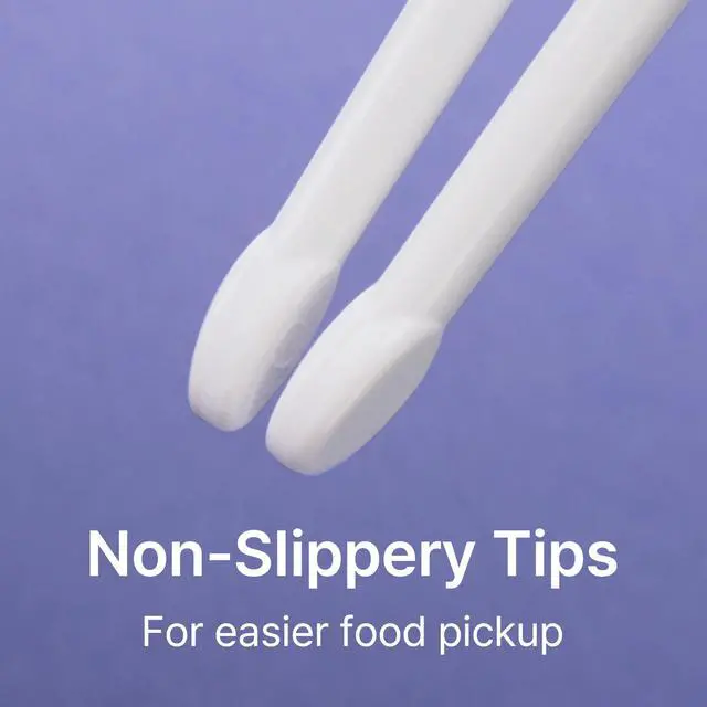 Alt view image 7 of 7 - Chopsticks, Training Chopsticks, Learning, Beginner, Brain Training, Practice, Korean Food, Japanese Sushi, 1 Step to Learn Chopstick, Right Handed - Made in Korea (Lion)