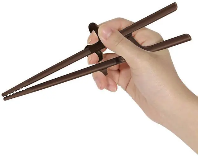 Main image of Training Chopsticks for Adults Right Handed, Beginner, Helper, Trainer, Easy, Practice For Noodle, Suhi (Made in Korea)
