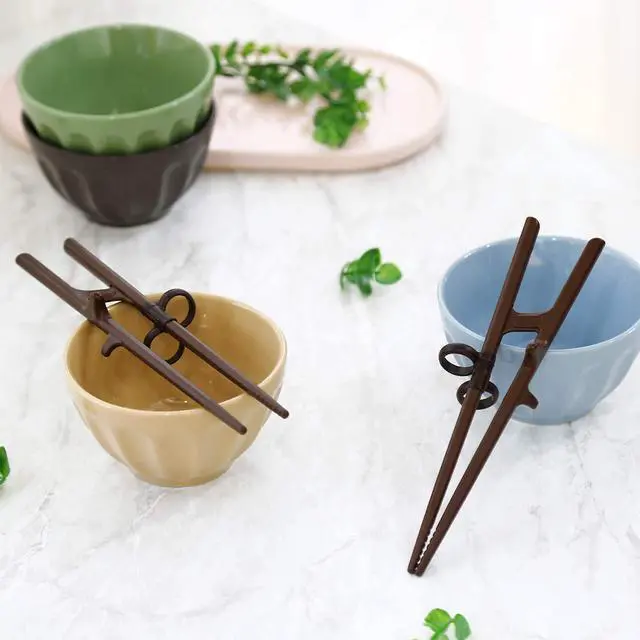 Alt view image 6 of 7 - Training Chopsticks for Adults Right Handed, Beginner, Helper, Trainer, Easy, Practice For Noodle, Suhi (Made in Korea)