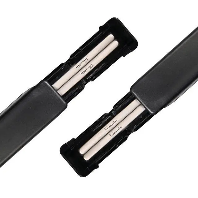 Alt view image 4 of 6 - Titanium Chopsticks with Case, XBD Gears 2 Pairs of 9 Inches Square Chopstick Set Dishwasher Safe Reusable for Home & Travel (2-Pair Chopsticks)