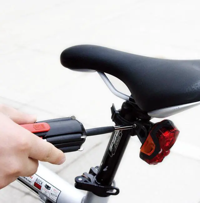 Alt view image 4 of 6 - Tools Mr. 7-Hands, Patented, 8 in 1 Screwdrivers with Worklight - DT1019