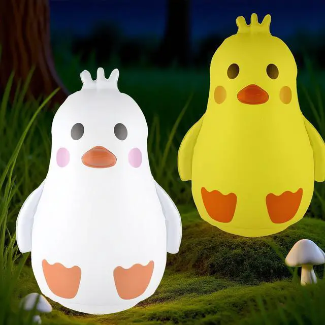 Main image of Solar Penguin Light, Rechargeable Globe Color Changing Solar Globe Lamp IP65 Waterproof Outdoor Garden RGB Warm White/White Orb Light for Patio Pool Yard Bar Party Decorative Lightin