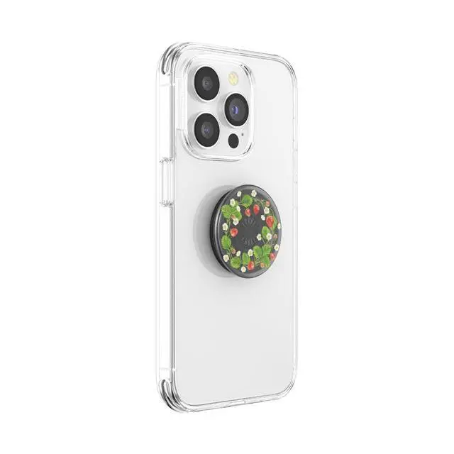 Alt view image 3 of 7 - Adhesive Phone Grip, Holder, Phone Stand, Fruit - Berry Picking