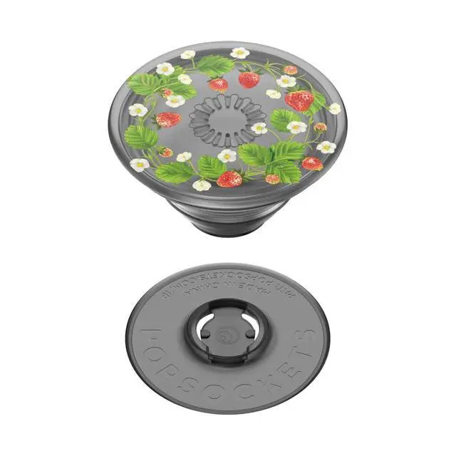 Alt view image 4 of 7 - Adhesive Phone Grip, Holder, Phone Stand, Fruit - Berry Picking