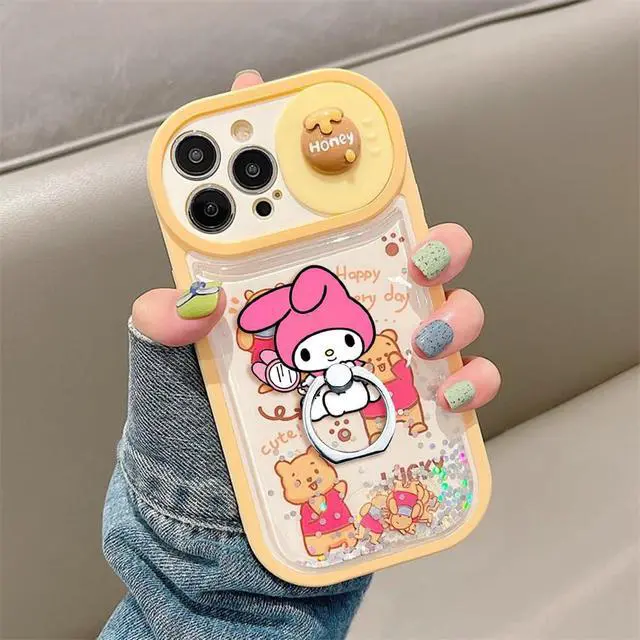 Alt view image 3 of 7 - Phone Ring Holder Stand,Cartoon Kitty Phone Ring Stand Holder Phone Case Finger Grip Holder 360 Rotation Finger Ring Grip for Cellphones,Smartphones and Tablets