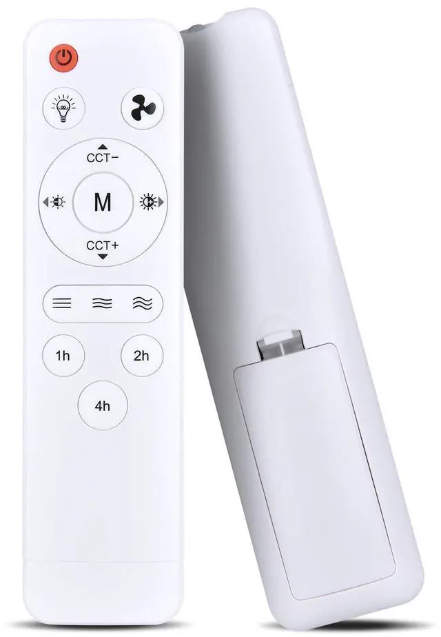 Main image of Replacement Remote Control Compatible with Elenhome 20.5 inch Socket Fan Light R520, for Cambk 10 inch E26/E27, for Smart Egg 20.5 inch E26, for Nuueo CFL03-L E27 20.5 inch Ceiling Fans