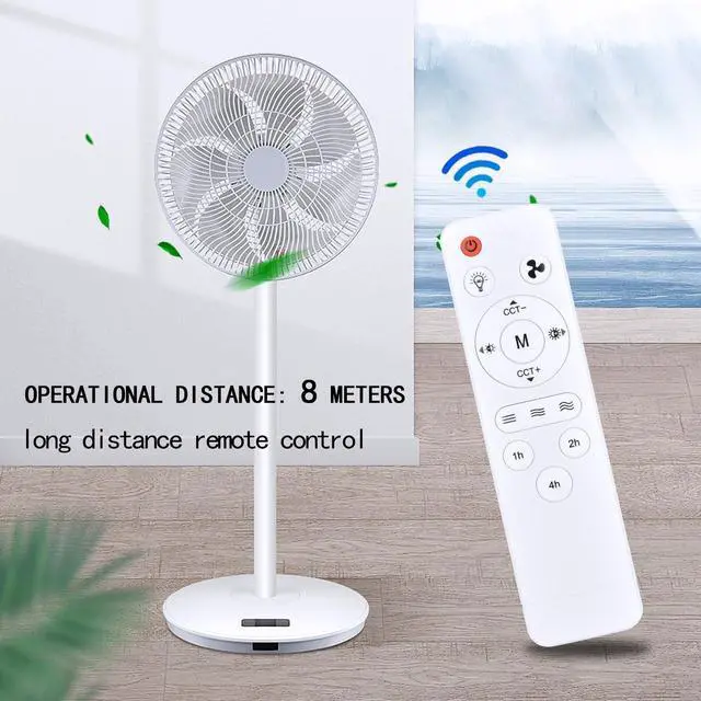 Alt view image 3 of 7 - Replacement Remote Control Compatible with Elenhome 20.5 inch Socket Fan Light R520, for Cambk 10 inch E26/E27, for Smart Egg 20.5 inch E26, for Nuueo CFL03-L E27 20.5 inch Ceiling Fans