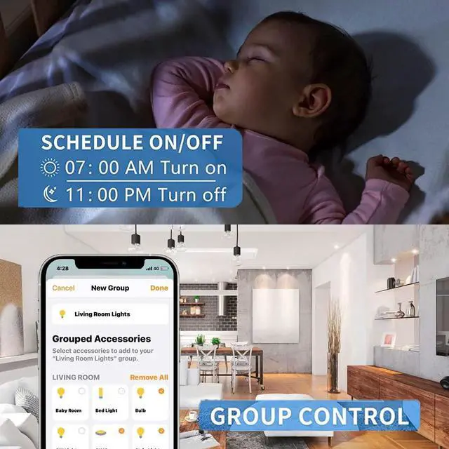 Alt view image 4 of 7 - WiFi Smart Plug Outlet Compatible with Alexa,Google Assistant,App and Voice Control,No Required Hub,UK (16A), White