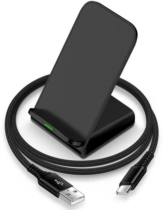 Main image of 15W Wireless Charger Fast Charging Stand Desk Charger Station Compatible with Motorola Edge/Razr 2026 2025 2024/Razr 50Ultra 60Ultra 70Ultra/Edge 40Pro 50Pro 60Pro/Moto G Stylus/G Power 2024/2025/2026